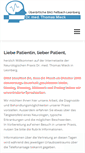 Mobile Screenshot of neuropraxis-leonberg.de